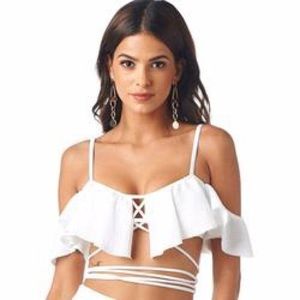 SALE!- LIGHT PINK Montce Swim Caletta Bikini Top